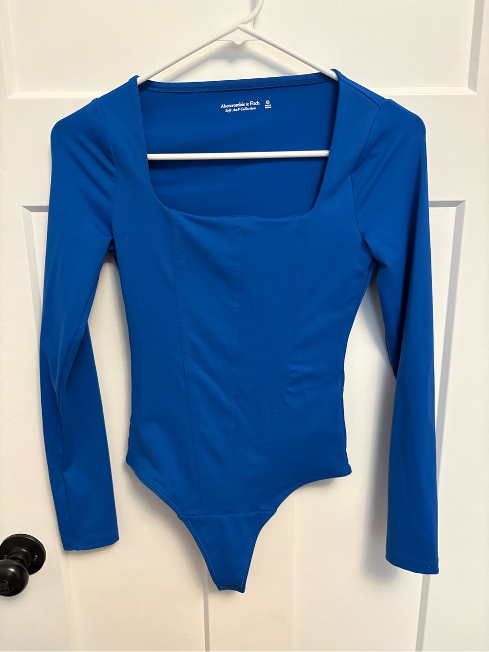 Abercrombie & Fitch Long Sleeve Royal Blue Body Suit
